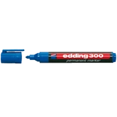 Edding Markör(10 adet) Permanent Yuvarlak Uçlu 1.5-3 MM Mavi 300 - 1