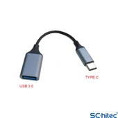ScHitec Type-C to UsbA Dönüştürücü Adaptör USB3.0 Otg Flash Bellek Okuma Aparatı Adaptör - 5