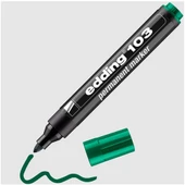 Edding 103 Permanent Markör Yeşil (10 lu kutu) - 1