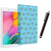 Samsung Galaxy Tab A SM T290 Uyumlu Şeffaf Kılıf Cam Kalem Set thumbnail 2