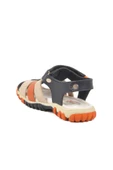 Ayakmod Lacivert Turuncu Cırtlı Erkek Çocuk Spor Sandalet 173101 P - 4