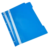 Esselte Telli Dosya Plastik A4 Açık Mavi SLT-4199 (50 li paket) - 1