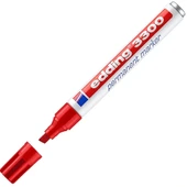 Edding Markör Permanent Kesik Uçlu 1-5 Mm Kırmızı (10 lu paket93300 - 1