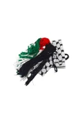 Filistin Bayrağı Püskül Keffiyeh İşlemeli Gazze Keffiyeh 10 Parça  S300008 - 3