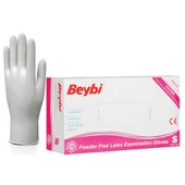 Beybi Pudrasız Lateks Muayene Eldiven S 100 LÜ - 1