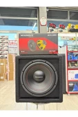 Massive Ms-KL12Max L Port Mini Kare Kabinli 30 Cm Subwoofer Bas 1500Wat 400W Rms bufır - 1
