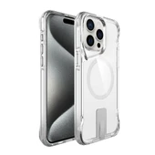 Apple iPhone 15 Pro Kılıf M-safe Şarj Özellikli Zore T-Max Standlı Kapak thumbnail 1