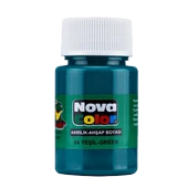 Nova Color Akrilik Boya Şişe 30 CC Yeşil NC-172 - 1