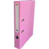 Elba Büro Klasör Dar Plastik Pembe - 1