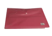 Bafix Çıtçıtlı Zarf Dosya Pembe--12 Lİ PAKET - 2