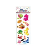 Ticon Puffy Sticker Hayvan Figürleri TPS-007/6 - 1