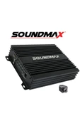 Soundmax Sx-N1000.1d Mono Amfi Bas Amfisi 1ohm 1000rms- 2 Ohm 600rms-4ohm 370rms-bas Kontrollü - 1