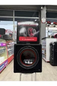 Reiss Audio Rs-GH12 Çift Bobin Kare Mini Kabinli 1400Wat 350W Rms 30 Cm Subwoofer Bas - 1