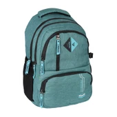 Relaxion Su Geçirmez Çok Gözlü Okul Sırt Çantası Turkuaz 2055 - 1