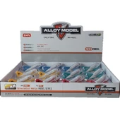 Ctoy oyuncak Çek Bırak Mini Yolcu Uçağı CTOY-9805,9806-12-PKT - 1