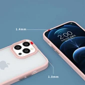 Apple iPhone 14 Plus Kılıf Zore Krom Kapak - 3