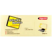 Bigpoint Yapışkanlı Not Kağıdı 3 Lü 40x50 Sarı BP800-15-4-PKT - 1
