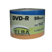 Elba DVD-R 4.7 GB / 120 DK Shrink 50 Lİ - 1