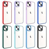 Apple iPhone 14 Plus Kılıf Zore Krom Kapak - 5