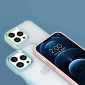 Apple iPhone 14 Plus Kılıf Zore Krom Kapak - 6