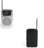 KK19 AM FM Taşınabilir Radyo Pille Çalışan Çift Bantlı Radyo Teleskopik Antenli Müzik Çalar Retro Radyo Dahili Hoparlör - 6