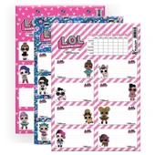 Keskin Color Okul Etiketi Ders Programlı Gigant 3 LÜ 220130-76 - 2