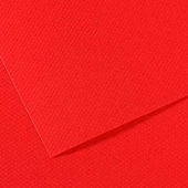 Canson Fon Kartonu (Dokulu) Mı-Teıntes Sh Canmt 50x65 160 GR Red 505 - 1