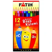 Fatih Kuru Boya Karton Kutu Tam Boy 12 Lİ 33112 - 1