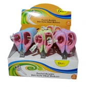 Bafix Okul Makası Küt Uçlu 13,5 Cm Pastel Renk BFX-SC5102 - 2