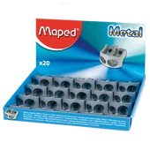 Maped Öğrenci Kalemtıraşı Metal Çiftli 20 Lİ 506700 - 1