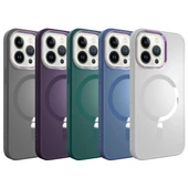Apple iPhone 12 Pro Kılıf M-safe Wireless Şarj Özellikli Zore Stil Kapak - 2