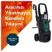 KLPRO 170 BAR YÜKSEK BASINÇLI OTO YIKAMA  2500W KLY2500 TEMİZLİK SETİ HEDİYELİ thumbnail 3