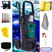 KLPRO 170 BAR YÜKSEK BASINÇLI OTO YIKAMA  2500W KLY2500 TEMİZLİK SETİ HEDİYELİ thumbnail 1