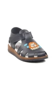 Ayakmod Lacivert Cırtlı Erkek Çocuk Sandalet 17373 P - 3