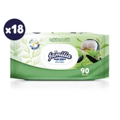 Familia Islak Havlu Yeşilin Tazeliği 18x90lı (1620 Yaprak) - 1