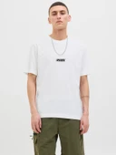 JCOSAGO LOGO SLUB TEE SS CREW NECK LN Bright White Bright White M - 1