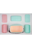 Polarbox  COOLER BAG VERDE AGUA - ROSA POP - 4