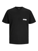JCOSAGO LOGO SLUB TEE SS CREW NECK LN Black Black S - 2