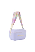 Polarbox  Prinkstyle Tie Dye Yellow %100 pamuk Kayışlı Lila Sarı Soğuk ve Sıcak Tutucu Thermo Çanta 12 lt - 1