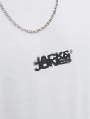 JCOSAGO LOGO SLUB TEE SS CREW NECK LN Bright White Bright White M - 7
