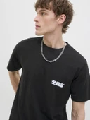 JCOSAGO LOGO SLUB TEE SS CREW NECK LN Black Black S - 6