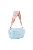 Polarbox  Prinkstyle Flower Pink %100 pamuk Kayışlı Mavi Pembe Soğuk ve Sıcak Tutucu Thermo Çanta 20 lt - 1