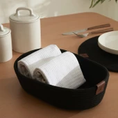 Karaca Home Carla Oval Dekoratif Tabak 26x16x8 cm - 1