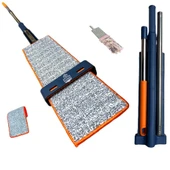 Kendinden Sıkmalı Mikrofiber Mop Kendini Temizleyen Mop Yedek Bez Hediyeli NEW - 2