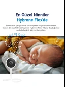 Hybrone Flex Wi-Fi Akıllı Bebek Kamerası, Ağlama Algılama, Ninni Çalma, Sıcaklık ve Nem Ölçümü - 3