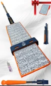 Kendinden Sıkmalı Mikrofiber Mop Kendini Temizleyen Mop Yedek Bez Hediyeli NEW - 1