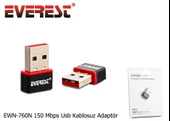 Everest EWN-760N 150 Mbps Usb Kablosuz Adaptör - 1