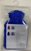 SICAK SU TORBASI PONPONLU MAVİ 26x17x2cm 750ml - 4