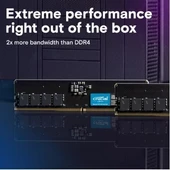 CRUCIAL 8GB DDR5 4800 CL40 1.1V UDIMM Single Desktop Memory CT8G48C40U5 - 2