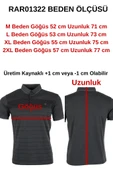 Erkek Tişört Polo Yaka Normal Kesim Desenli RAR01322 - 5